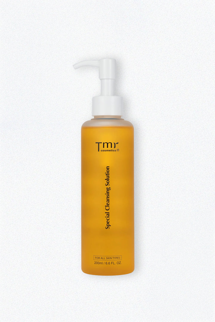 TMR gentle exfoliating facial cleanser formulated with AHAs to dissolve dull dead skin cells and clear out congested pores without irritation or dryness.