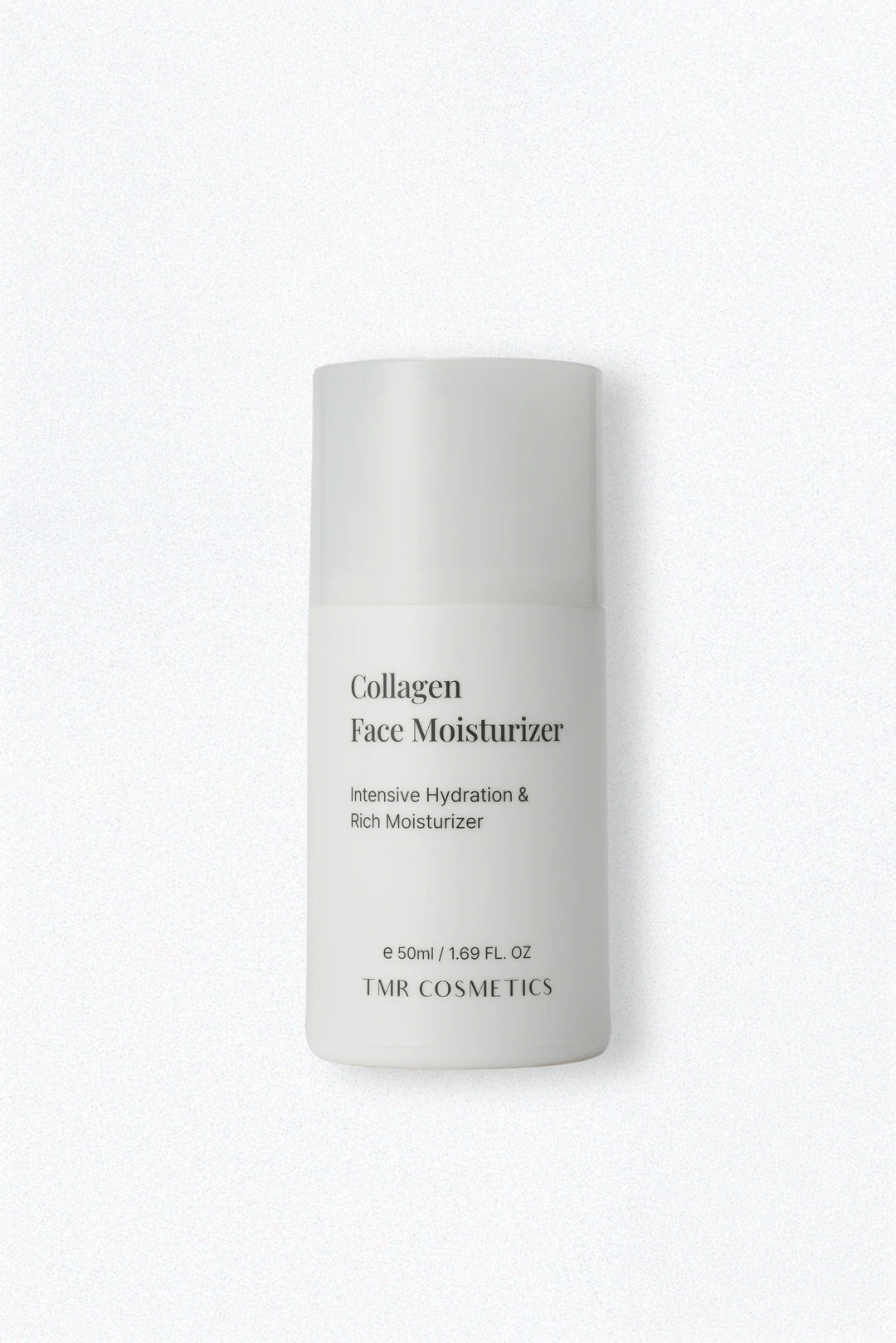 TMR Collagen Face Moisturizer formulated with hydrolyzed collagen to deeply hydrate, improve skin elasticity, and address early signs of aging.